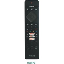 Weko Huayu Philips RM-L1660 RC4498 RC4501 YKF291-003 Netflix-Youtube-Rakuten Tv Tuşlu Lcd Led Tv Kumanda (Ses Komutsuz)