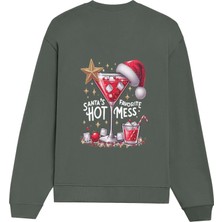 The Lucid Lab Hot Mess Oversize Sweatshirt - Antrasit