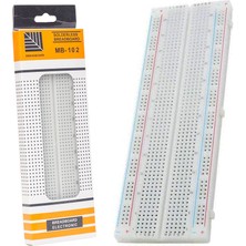 Powermaster Elektromer MB-102 830 Delik 16.5Mm/5.4Mm/0.85Mm Büyük Boy Bread Board