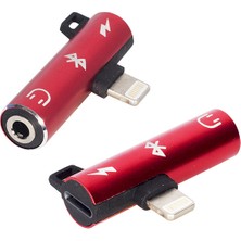 Powermaster Iphone Şarj-3.5 Mm Kulaklık Çevirici Adaptör Jack