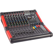 Magicvoice MV-P800 8 Kanal USB-Bluetooth Destekli Deck Mixer