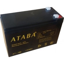 Atex Ataba AT1290G 12 Volt 9 Amper Jel Akü