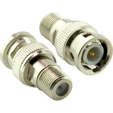 Hey BNC Erkek F Dişi Konnektör Çevirici Jack