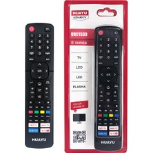 Huayu URC1530 Hisense Netflix-Youtube-Amazon Tuşlu Universal LCD-LED Tv Kumandası