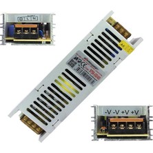 Powermaster PM-13248 12 Volt - 15 Amper Slim Metal Kasa Adaptör (198*58*40)