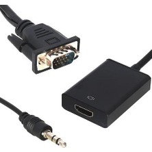 Powermaster PM-18637 VGA To HDMI Dönüştürücü Kablo