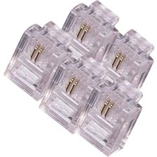 OEM Powermaster RJ11 Telefon Soketi 6P/2C (100 Adet)