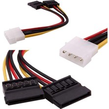 Powermaster İkili Sata Power Kablo