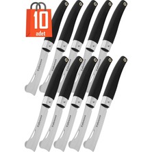 Normadia 10 Adet Desan Aşı Bıçağı Seti, Paslanmaz Çelik, Plastik Sap, Bağ Budama