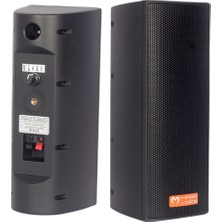 Magicvoice MV-26  2X7,5 Cm 50W 3 Yollu Siyah Sütun Hat Trafolu Hoparlör 2'Li Takım