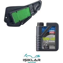 GİVİS Honda Pcx 125 14-17 Liqui Moly Yağ ve Hava Filtre Bakım Seti BS0033