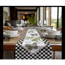 HM Polisaj Kelebek Desen Runner 40*140CM