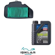 GİVİS Honda Activa 125 Liqui Moly Yağ ve Hava Filtre Bakım Seti BS0010