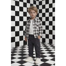 DeFacto %100 Pamuk Loose Fit Beli Lastikli Eşofman Altı Erkek Bebek G6147A526SP
