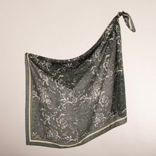 Piramit Coolness Viscon Eşarp | Kır Çiçeği