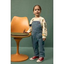 DeFacto %100 Pamuk Dinozor Desenli Sweatshirt Erkek Bebek G8041A526SP