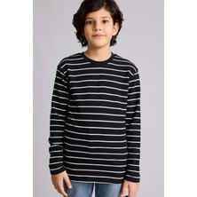 DeFacto Çizgili Tişört Erkek Çocuk G6738A826SP