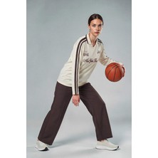 DeFacto Airtech NBA Chicago Bulls Wide Leg Dokuma Pantolon F8239AX26SP