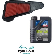 GİVİS Yamaha Delight 115 Liqui Moly Yağ ve Hava Filtre Bakım Seti BS0035