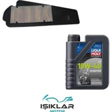 GİVİS Sym Orbit 50 Liqui Moly Yağ ve Hava Filtre Bakım Seti BS0029