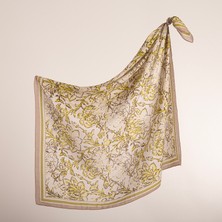 Piramit Coolness Viscon Eşarp | Kır Çiçeği