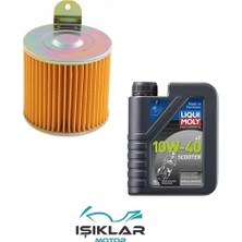 GİVİS Motolux Ceo 110 Liqui Moly Yağ ve Hava Filtre Bakım Seti BS0016