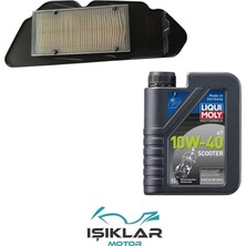 GİVİS Tvs Jüpiter 125 Liqui Moly Yağ ve Hava Filtre Bakım Seti BS0026