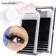 Nagaraku 0.5 Kalınlık C Kıvrım Mix Ipek Kirpik 7-15 mm Boy Aralığı