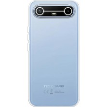 Adige Tecno Spark Slim 5g Kılıf Silikon Şeffaf