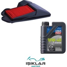 GİVİS Honda Spacy Alpha Liqui Moly Yağ ve Hava Filtre Bakım Seti BS0036