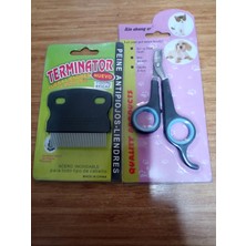 Evcil Hayvan Bir Pire Tarağı&tırnak Makası