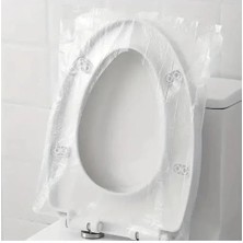 Indispensablely Hijyenik Tek Kullanımlık Klozet Kapağı Poşeti 200 Adet