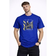 herkesemoda Nyc Brooklyn Detaylı Basic T-Shirt