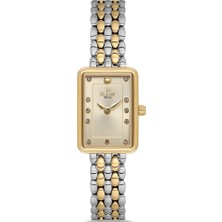 Platin Pierre HDS-PL-1258LA-D4 Kare Kadın Kol Saati