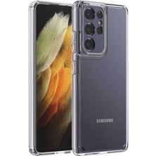 Giz Story Galaxy S21 Ultra Kılıf Gzst Coss Kapak-Renksiz