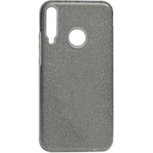 Huawei P40 Lite E Kılıf Gzst Shining Silikon-Gri