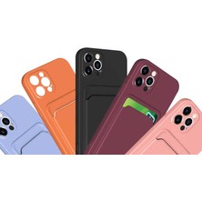 iPhone 12 Pro Max Kılıf ​​gzst Ofix Kapak-Koyu Turuncu