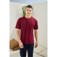 Kly Erkek Yazlık Kısa Kollu Pjama Tkaımı