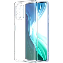 Giz Story Xiaomi Poco F3 Kılıf Gzst Kamera Korumalı Süper Silikon Kapak-Renksiz
