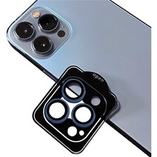 iPhone 15 Pro Uyumlu Gzst Cl-11 Safir Parmak Izi Bırakmayan Anti-Reflective Kamera Lens Koruyuc