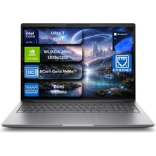 Hp Zbook 8 G1I Intel Core Ultra 7 255H 64GB Ddr5 512GB SSD 4GB/RTXA500 14" Wuxga Düşük Mavi Işık 300NIT %62,5 Srgb Windows 11 Pro Taşınabilir Iş Istasyonu+ Mouse Hediyeli WB30HBESDNG04