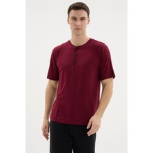 Purificado Yeni Sezon Bisiklet Yaka Erkek Şık Tasarım Kaprili Takımı