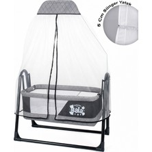 Chubby Baby Bala Sallanır Sepet Beşik 5 cm Sünger Yataklı Sallanır Bebek Beşiği