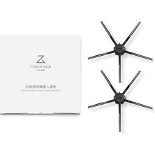 Roborock S5, S6, S7, Q7, Q7 Max Serisiyle Uyumlu Slikon Yan Fırça *2 Adet