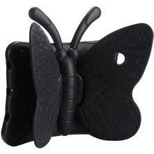 iPad Mini 1. Nesil  Uyumlu Gzst Butterfly Standlı Tablet Kılıf-Siyah