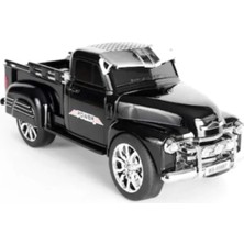 Indispensablely Şarjlı Nostaljik Çalar Kamyon Bluetooth Fm Radyo Tf Mp3 Siyah