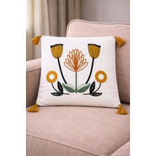 Onaltı Tekstil Punch Kırlent Kılıfı 2 Adet