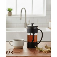 Vesta Concept Pratik Demleme 350 ml Taşınabilir Şık Cam French Press – Bitki Çayı & Kahve