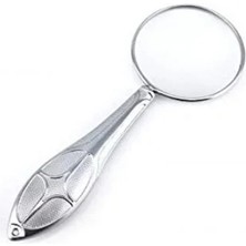 Indispensablely -Gümüş Renkli 45MM Cam Lens, Zarif Tasarımlı Metal BÜYÜTEÇ-MG18155-8