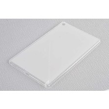 Galaxy Tab A 10.1 (2019) T510 Kılıf  Uyumlu Gzst Tablet Süper Silikon Kapak-Beyaz